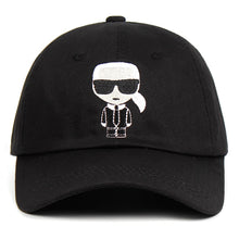 Load image into Gallery viewer, Designer Karl Dad Hat Snapback Cap